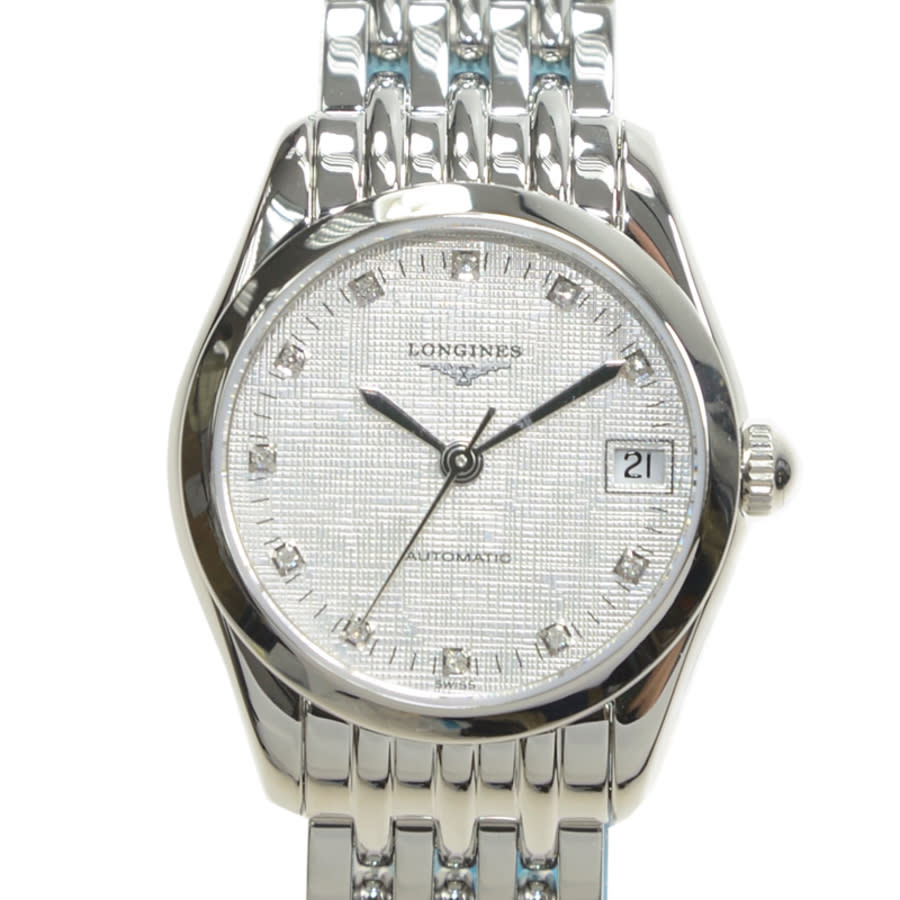 Longines La Grande Automatic Diamond Silver Dial Ladies Watch L4.398.4.77.6