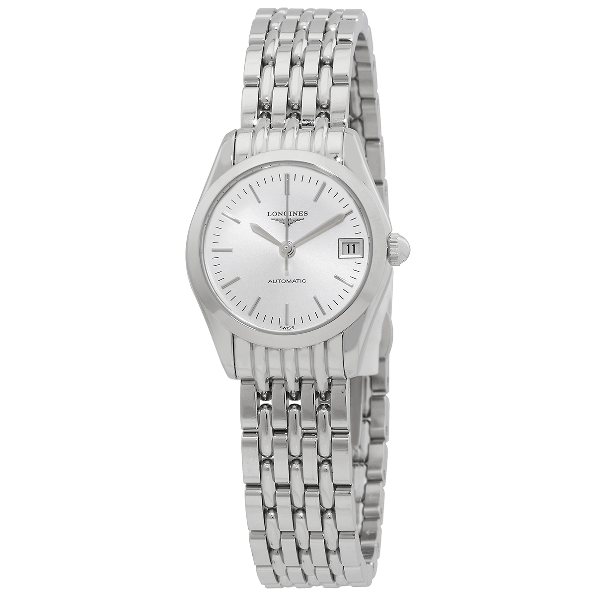 Longines La Grande Classique Automatic Silver Dial Ladies Watch L4.398.4.72.6