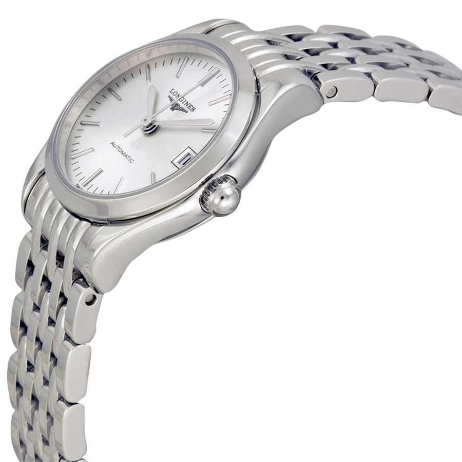 longines silver dial