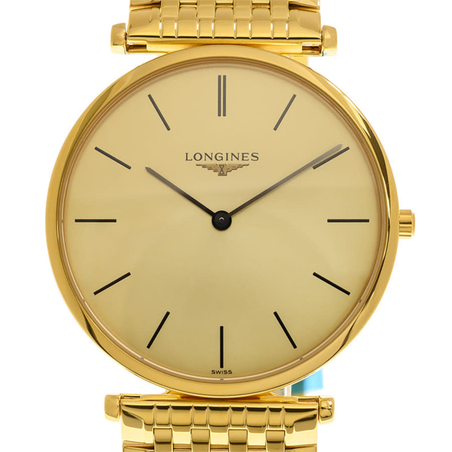 Longines La Grande Classique Quartz Champagne Dial Men's Watch L4.755.2.32.8