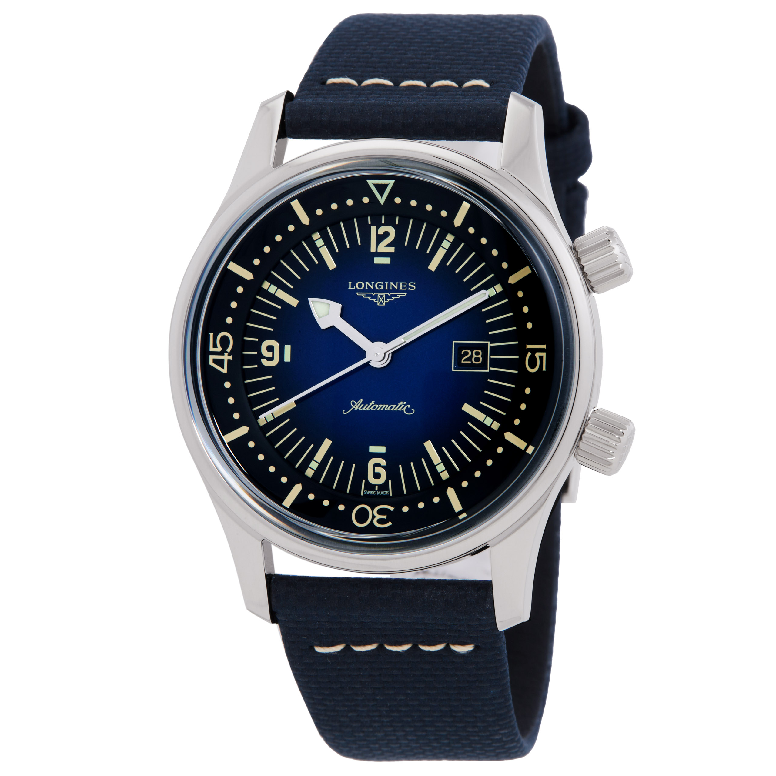 Longines Legend Diver Automatic Blue Dial Unisex Watch L3.374.4.90.2