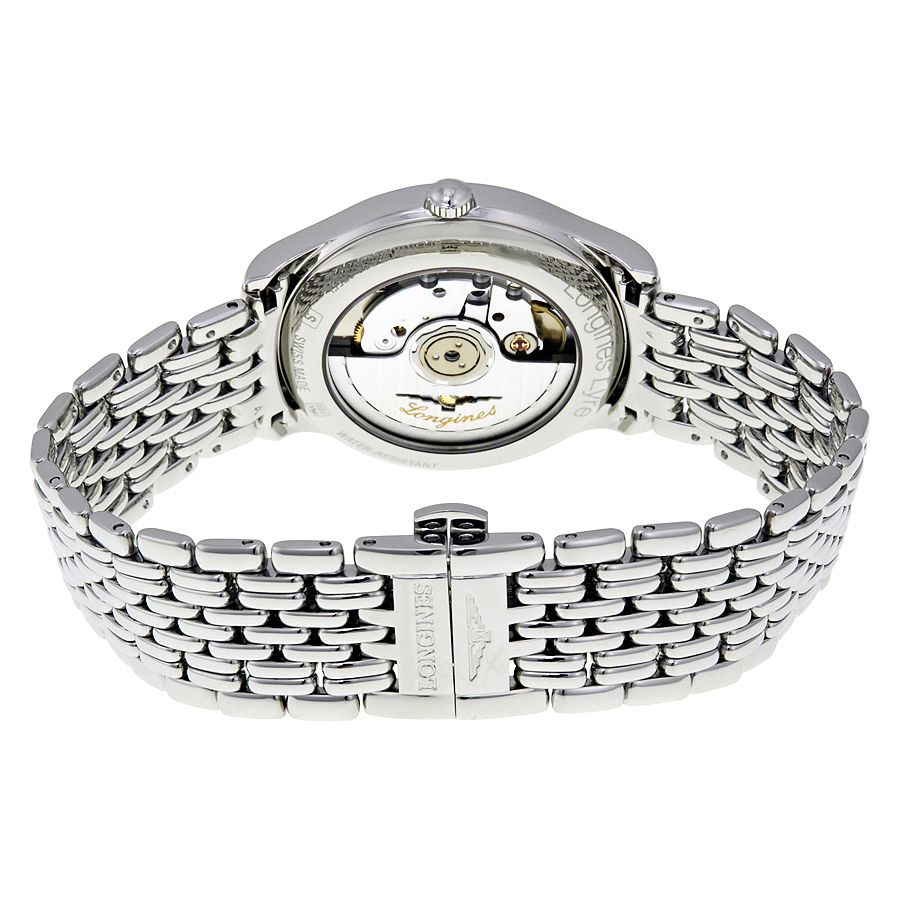 longines silver dial