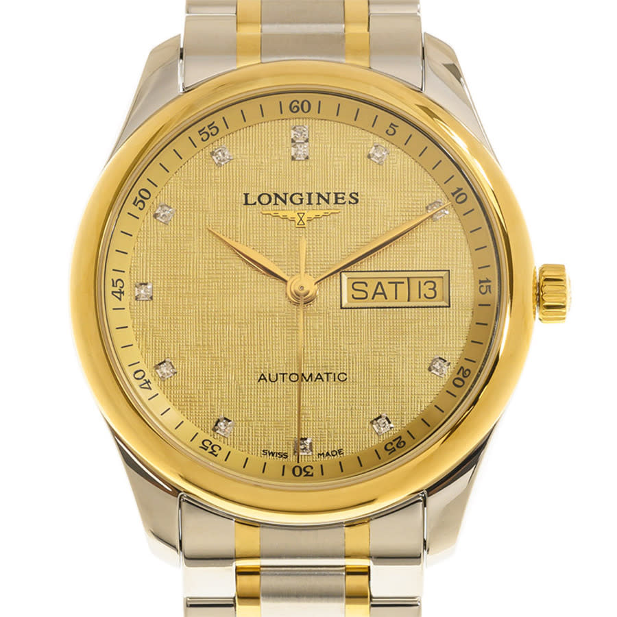 Longines Master Automatic Diamond Men's Watch L2.755.5.38.7