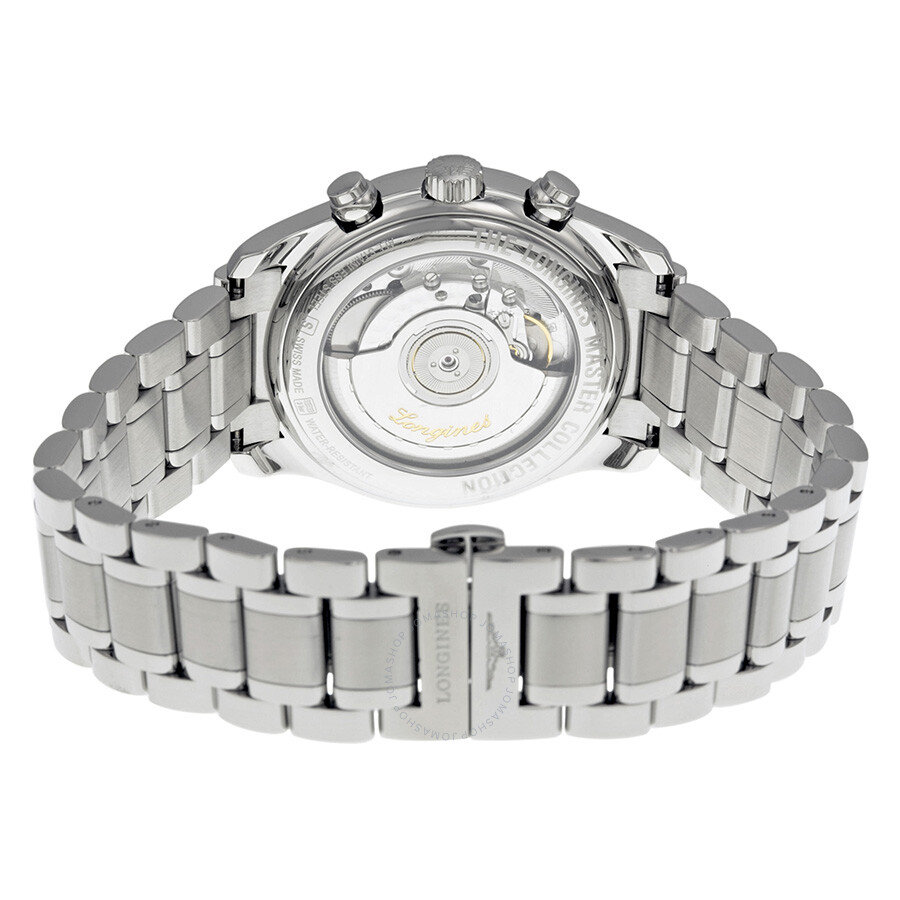 ... Longines Master Chronograph Automatic Silver Dial Stainless Steel Men's Watch L2.629.4.78.6 ...