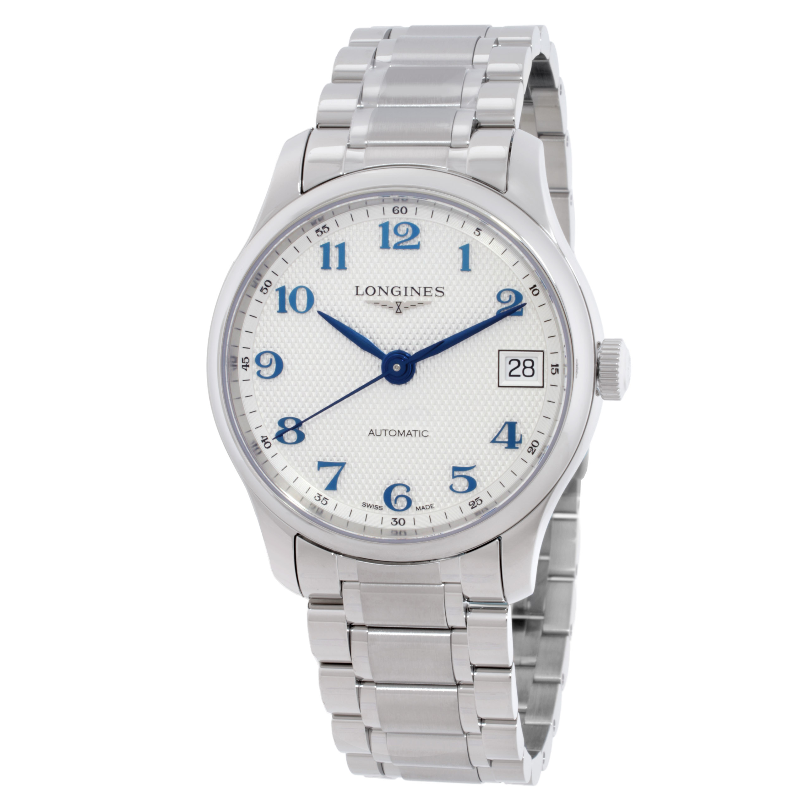 Longines Master Collection 34 Automatic Silver Dial Ladies Watch L2.450.4.73.6
