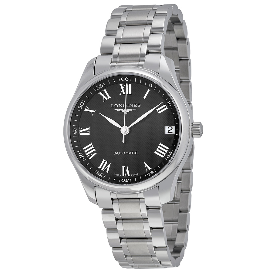 Longines Master Collection Black Dial Automatic Stainless Steel Men's Watch L2.665.4.51.6