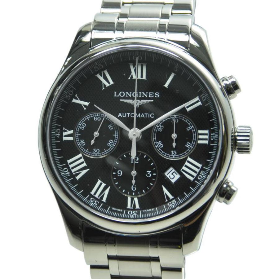 Longines Master Collection Chronograph Automatic Black Dial Men's Watch L2.759.4.51.6