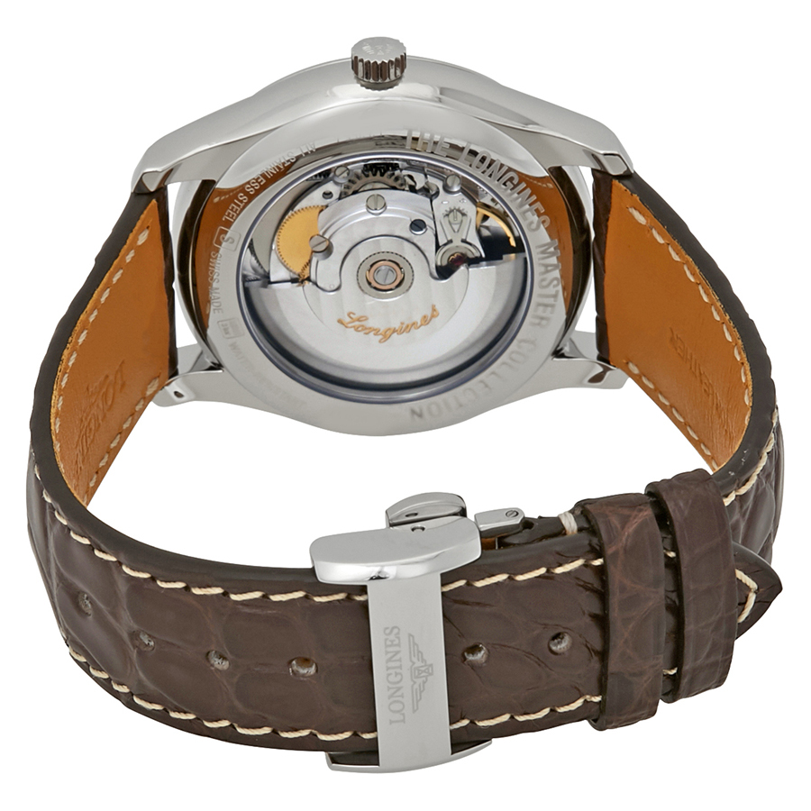 longines silver dial