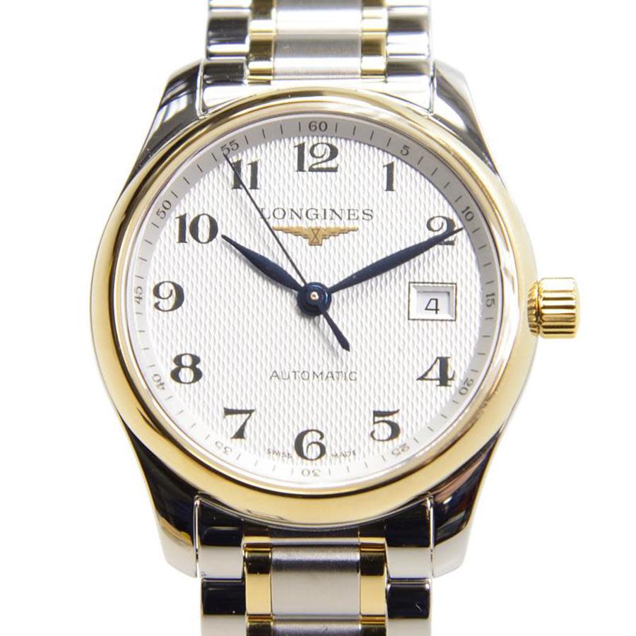 Longines Master Collection Silver Dial Silver- Gold Stainless Steel Automatic Ladies Watch L2.257.5.78.7