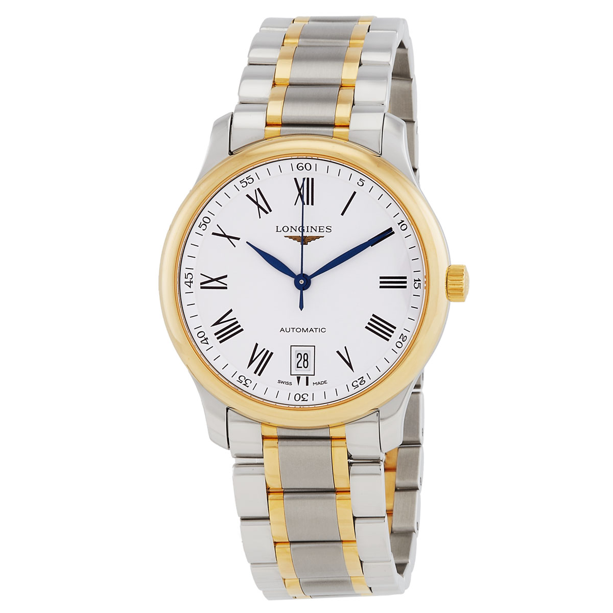 Longines Master Silver Dial Gold - Silver Stainless Steel Band Automatic Men's Watch L26285117