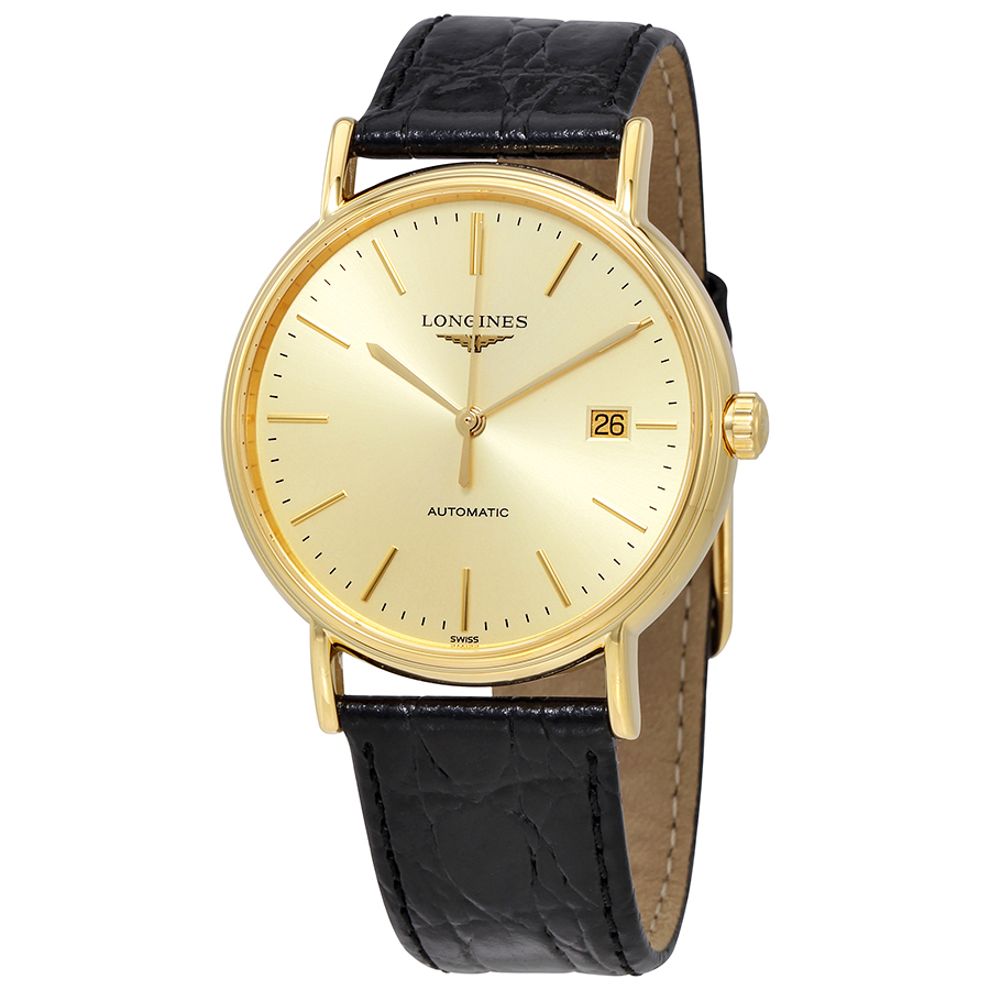 Longines Presence Automatic Gold Dial Men s Watch L49212322