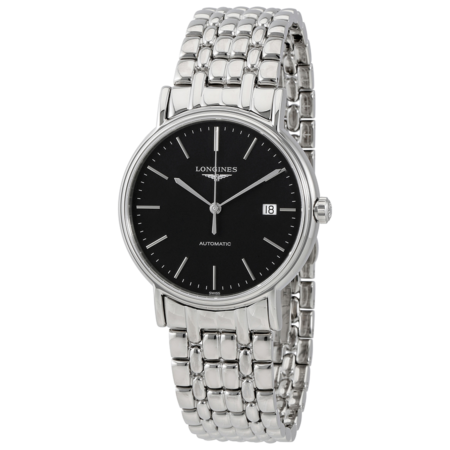 Longines Presence  Automatic Black Dial Men's Watch L49214526
