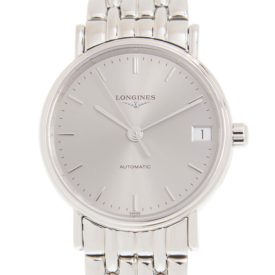 Longines Presence Grey Dial Ladies Watch L4.322.4.72.6