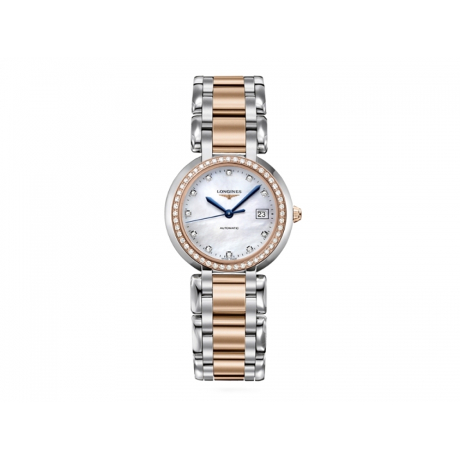 Longines PrimaLuna Automatic Diamond White Dial Ladies Watch L8.113.5.89.6