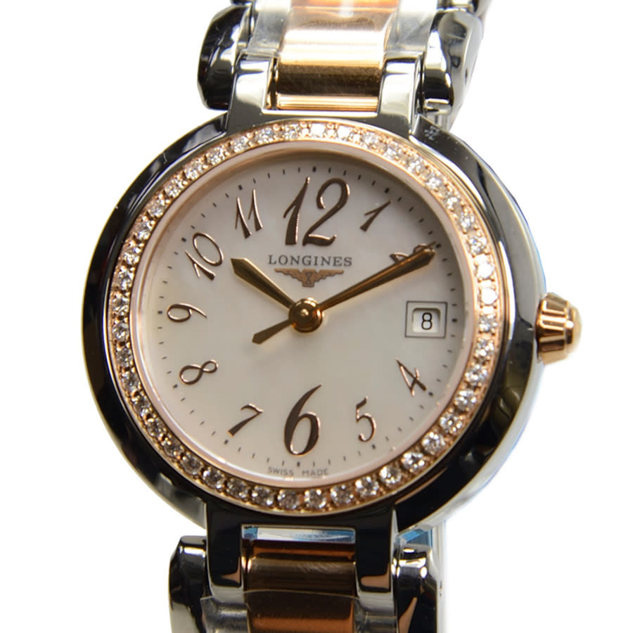 Longines Primaluna Quartz Diamond Ladies Watch L8.110.5.88.6