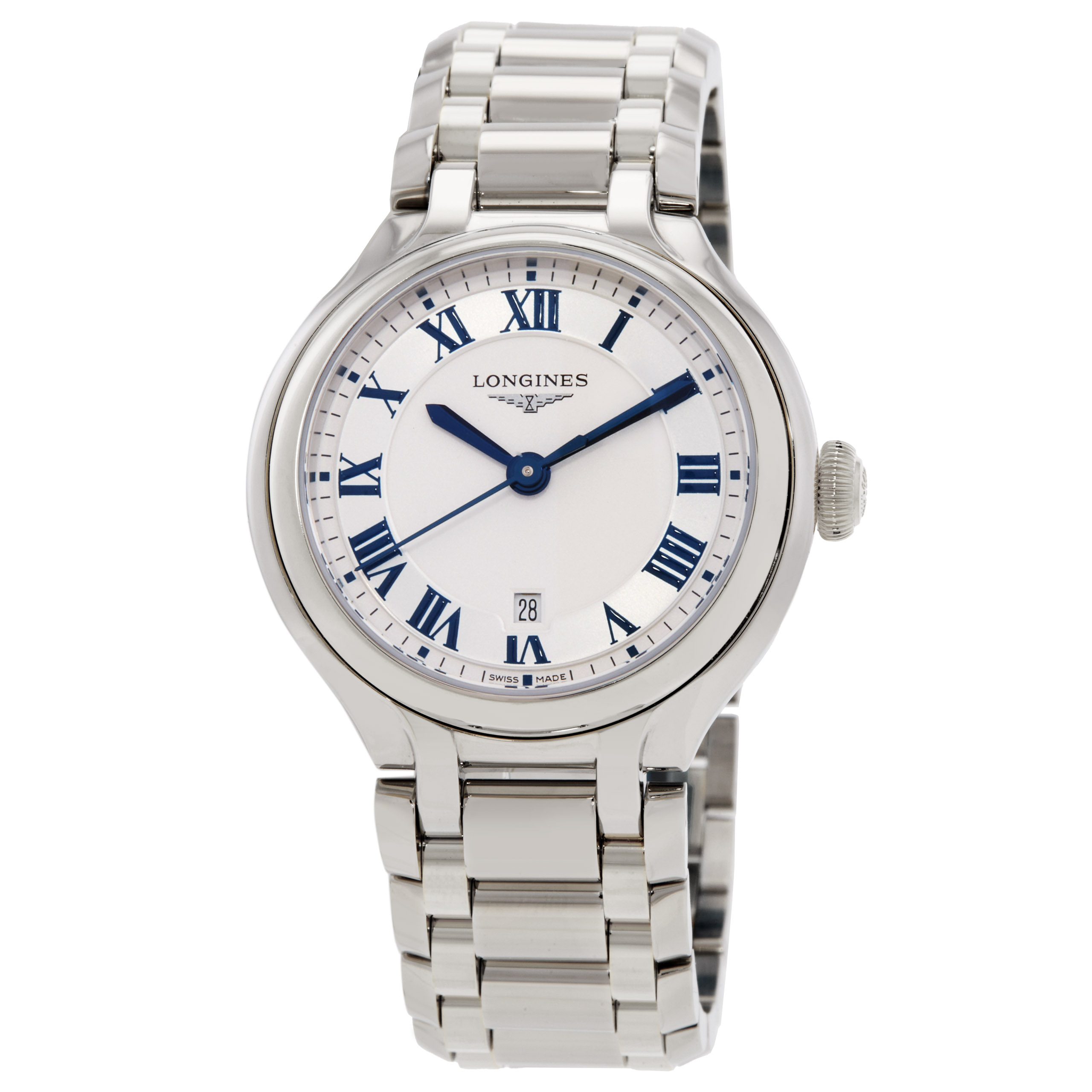 Longines Primaluna Quartz Silver Dial Ladies Watch L8.142.4.71.6
