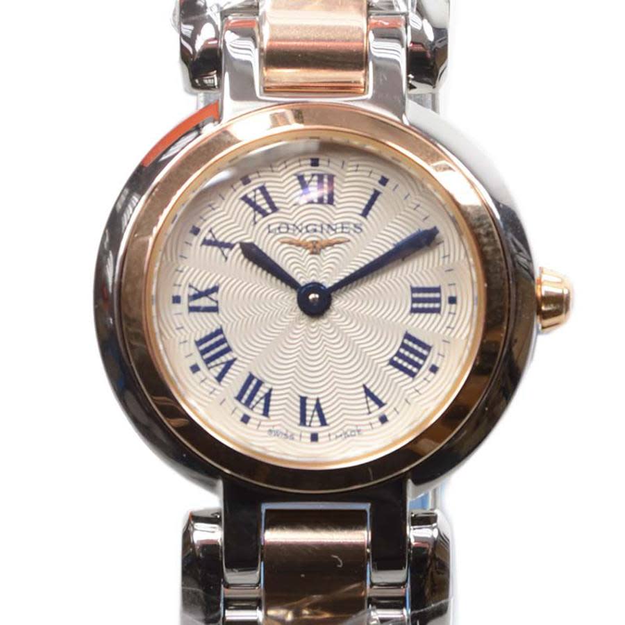 Longines Primaluna Quartz Silver Dial Ladies Watch L8.109.5.78.6