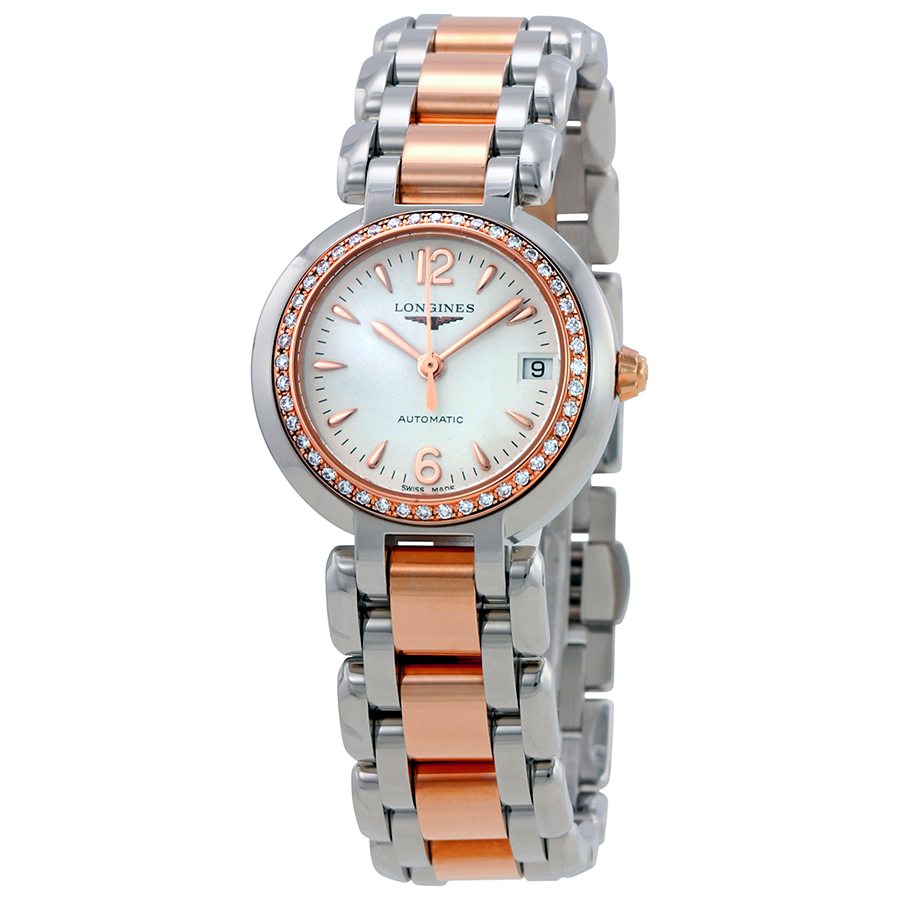 Longines PrimaLuna White Dial Automatic Ladies Watch L81115196