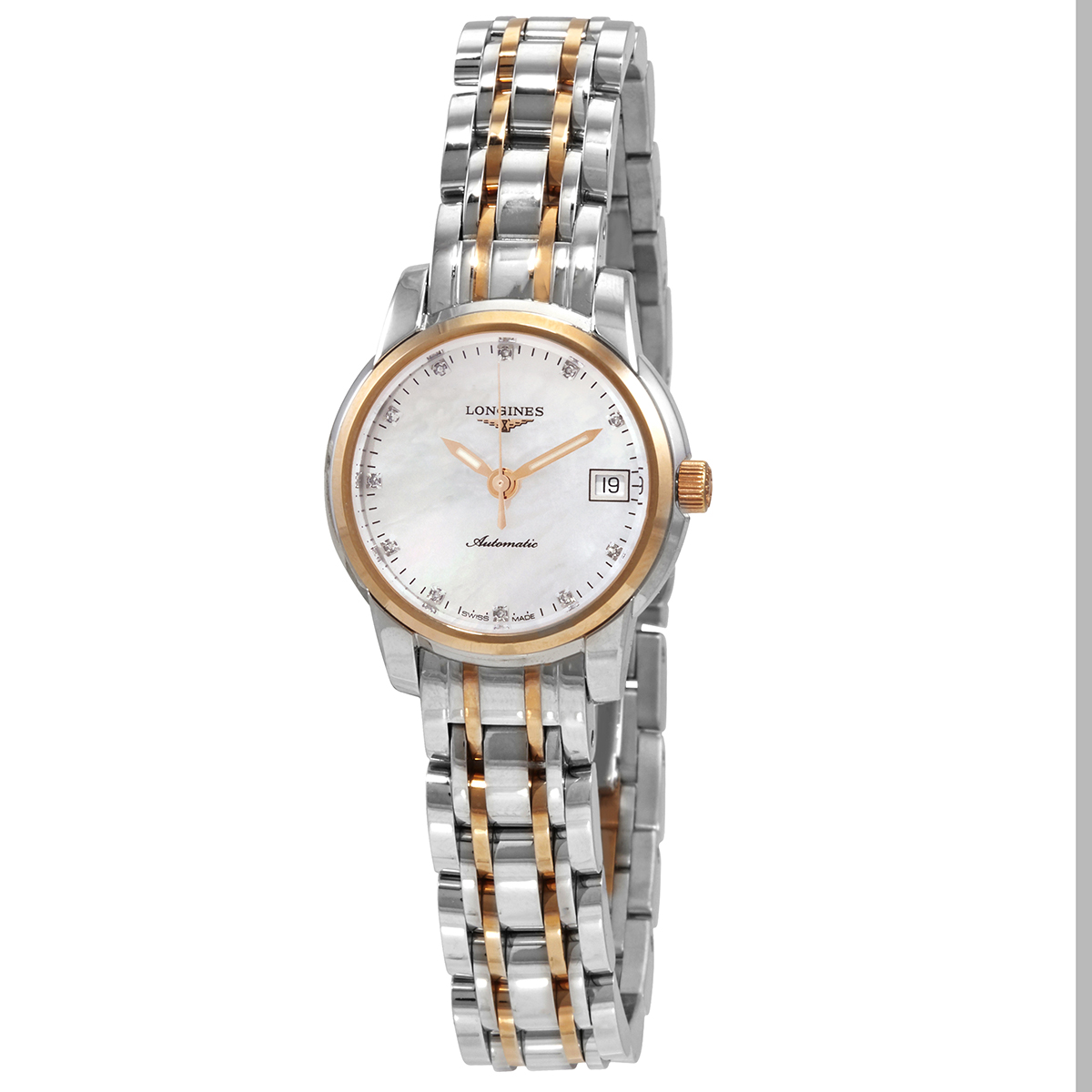 Longines Saint-Imier Collection Automatic Diamond Ladies Watch L2.263.5.88.7