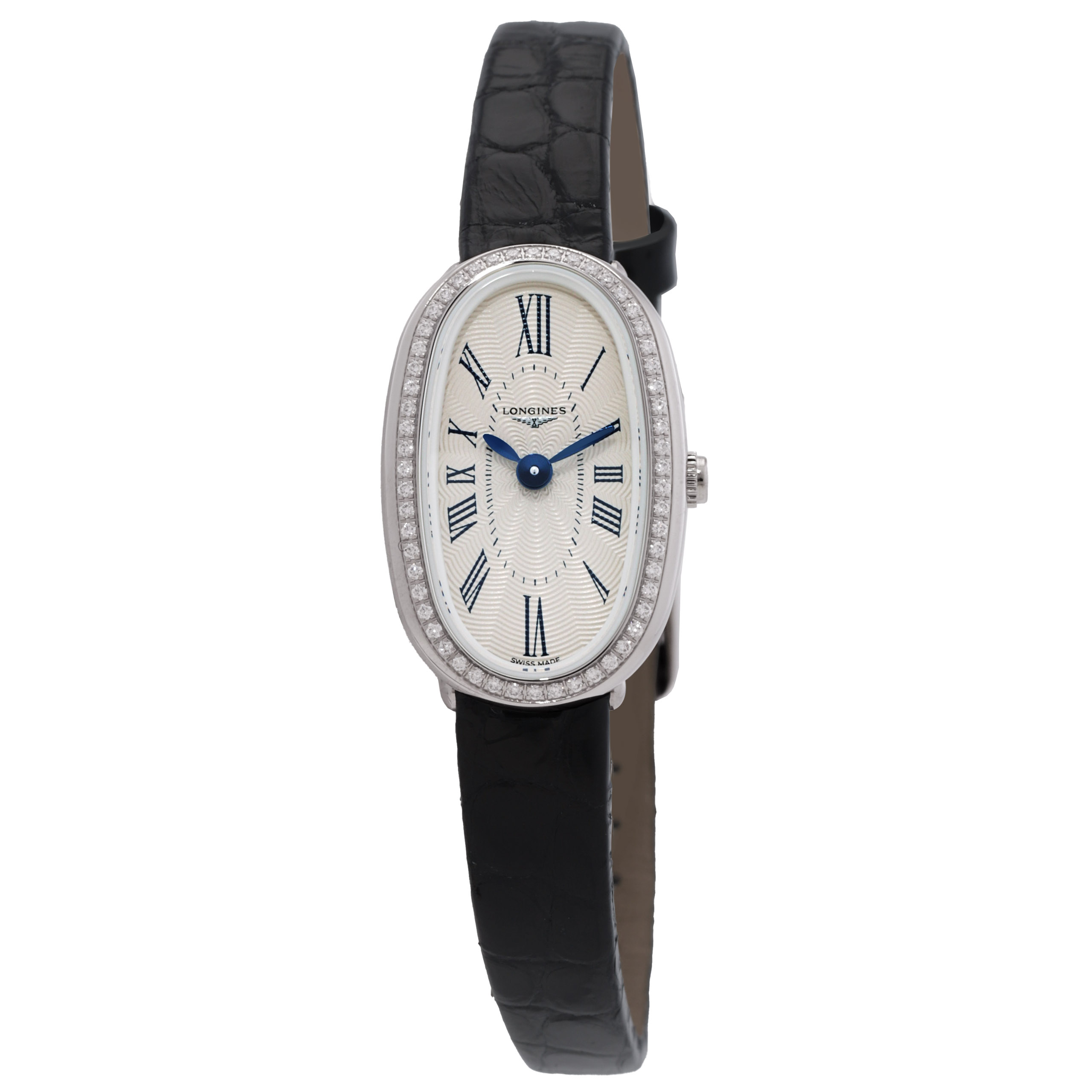 Longines Symphonette Quartz Diamond Silver Dial Unisex Watch L2.304.0.71.0