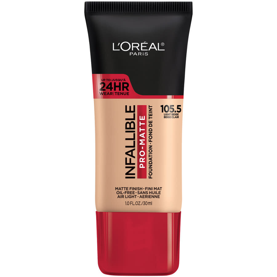 L'oreal Ladies Infallible Pro - Matte Blendable Foundation 1 oz Light Beige Makeup 071249412145 In Sand