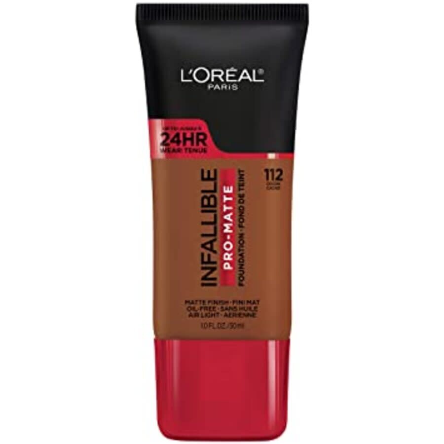 L'oreal Ladies Infallible Pro-matte Liquid Longwear Foundation Liquid 1 oz Cocoa 112 Makeup 07124929