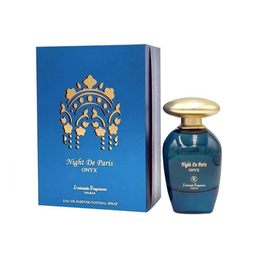 Lorientale Fragrances Men's Night De Paris Onyx Edp 3.4 oz Fragrances 6291104736115