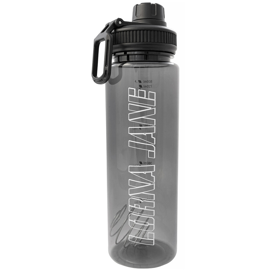 Lorna Jane 800ml Recycled Protein Shaker Bottle Black A122185BLK 9326221858628