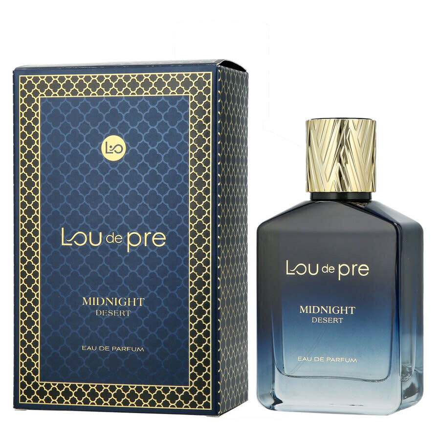 Lou De Pre Men's Midnight Desert Edp Spray 3 oz Fragrances 5903719645843