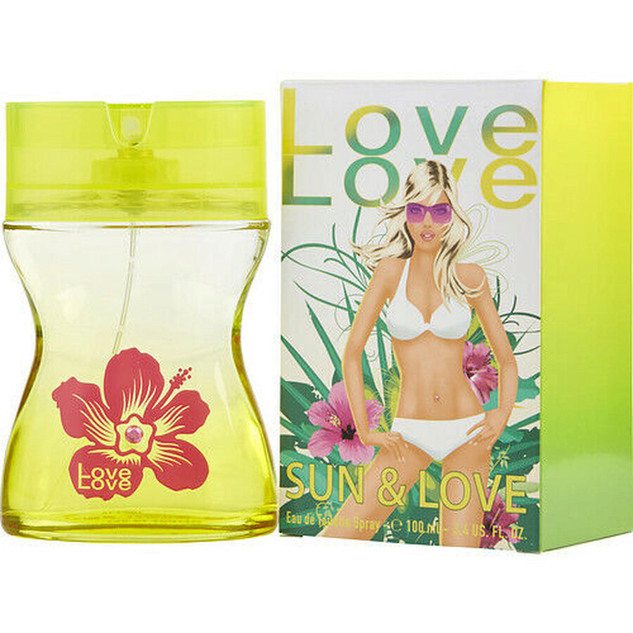 Love Love Ladies Sun & Love Edt 3.4 oz Fragrances 3331431000039