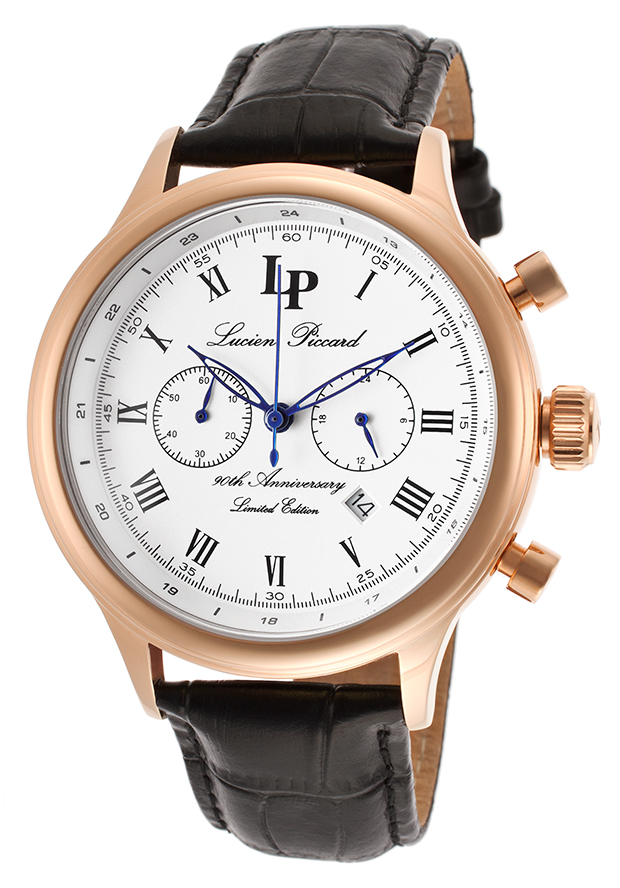 Lucien Piccard 90th Anniversary Ltd Edition Chronograph Men's