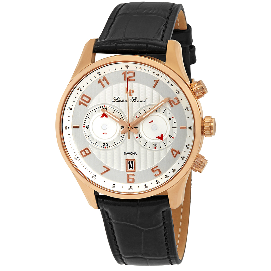 Lucien Piccard Navona GMT Chronograph Men's Watch 11187-RG-02S LP