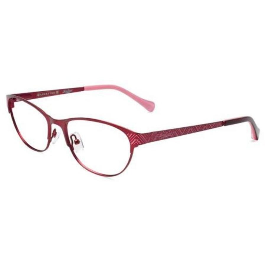 Lucky Brand Ladies Eyeglass Frames WAVESRED53 751286263633 Eyeglasses