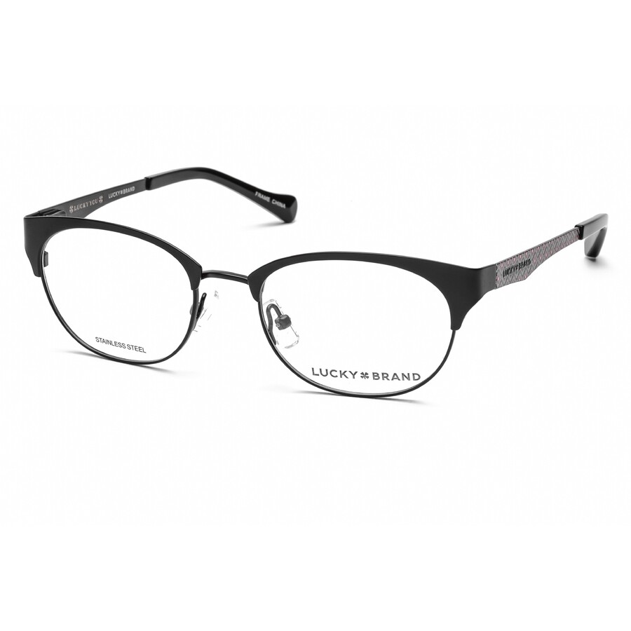 Lucky Brand Men's Black Square Eyeglass Frames D103BLA50 751286281705