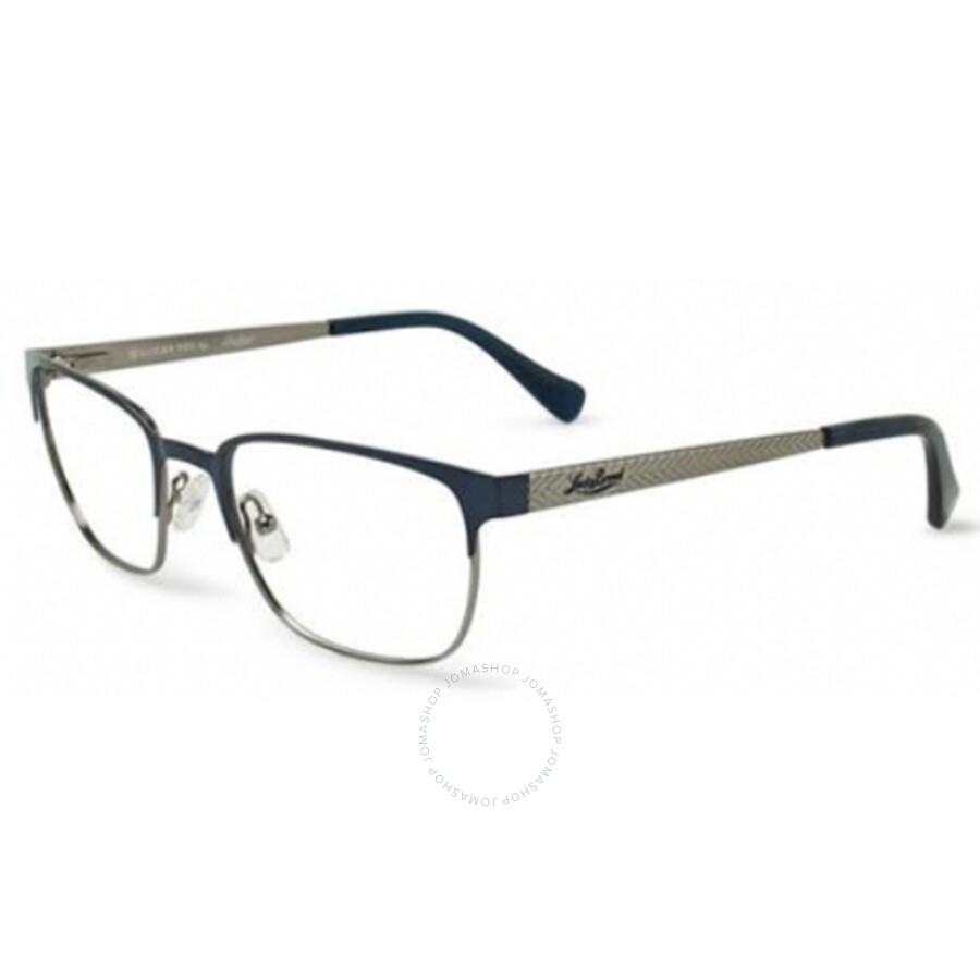Lucky Brand Men's Blue Rectangular Eyeglass Frames 525304 751286273960