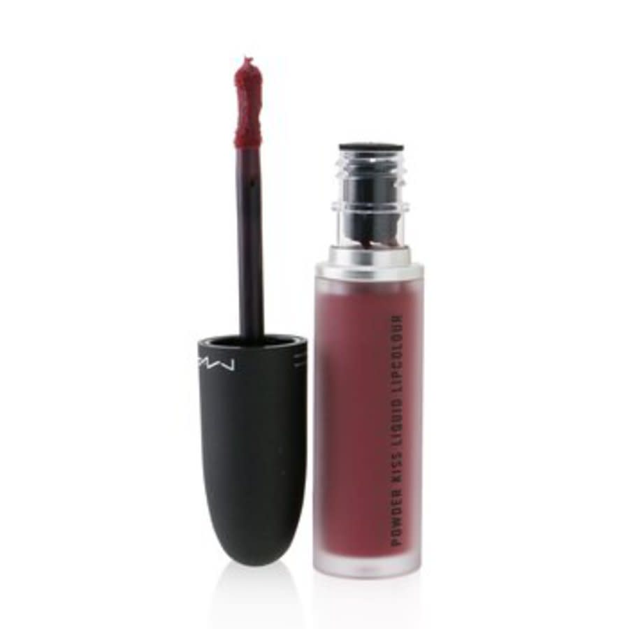 MAC Ladies Powder Kiss Liquid Lipcolour 0.17 oz # 990 More The