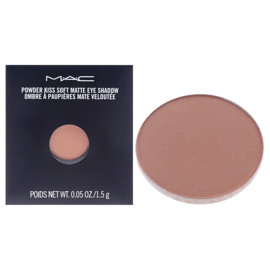 Mac Ladies Powder Kiss Soft Matte Eyeshadow 0.05 oz What Clout Makeup 773602576371 In Transparent