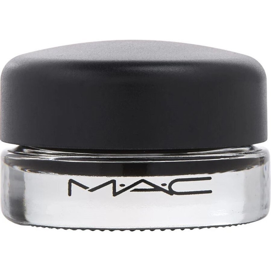 Mac Ladies Pro Longwear Paint Pot 0.17 Black Mirror (black) Makeup 773602568536 In Brown