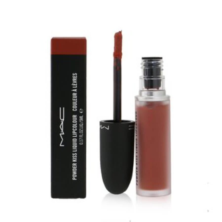 Mac - Powder Kiss Liquid Lipcolour - # 989 Mull It Over  5ml/0.17oz