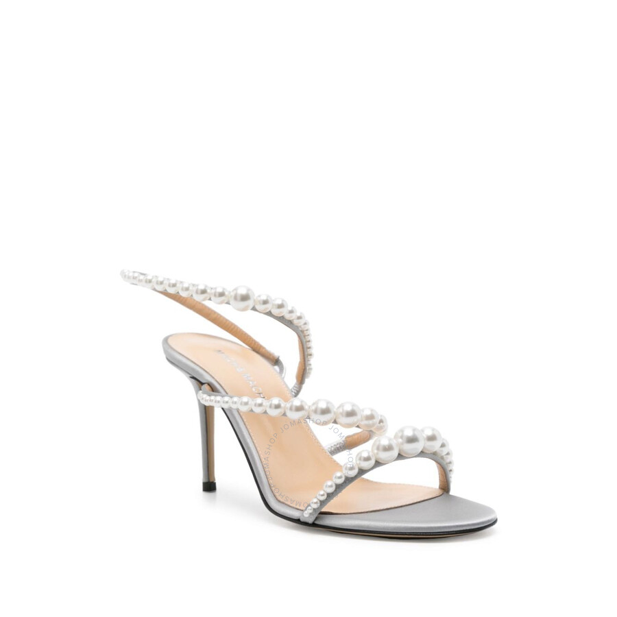 Mach&mach 85mm Sirene Sandals In Grey