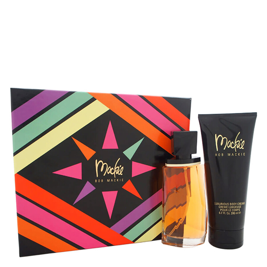 Bob Mackie Mackie By For Women - 2 Pc Gift Set 3.4oz Edt Spray In Orange