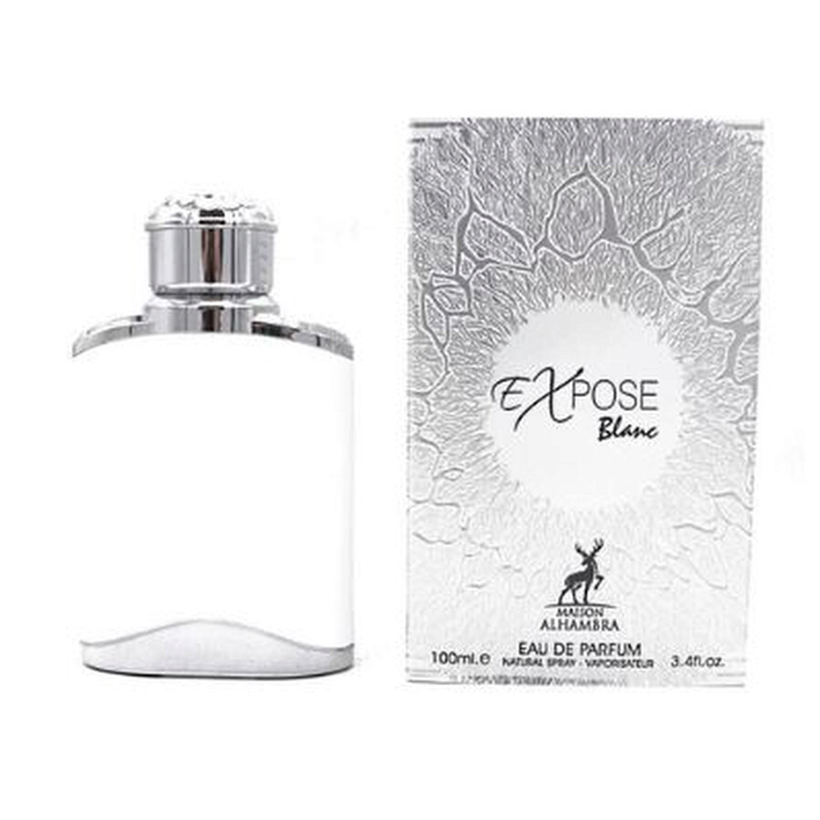 Maison Alhambra Men's Expose Blanc Edp Spray 3.4 oz Fragrances 6291108736333 In White