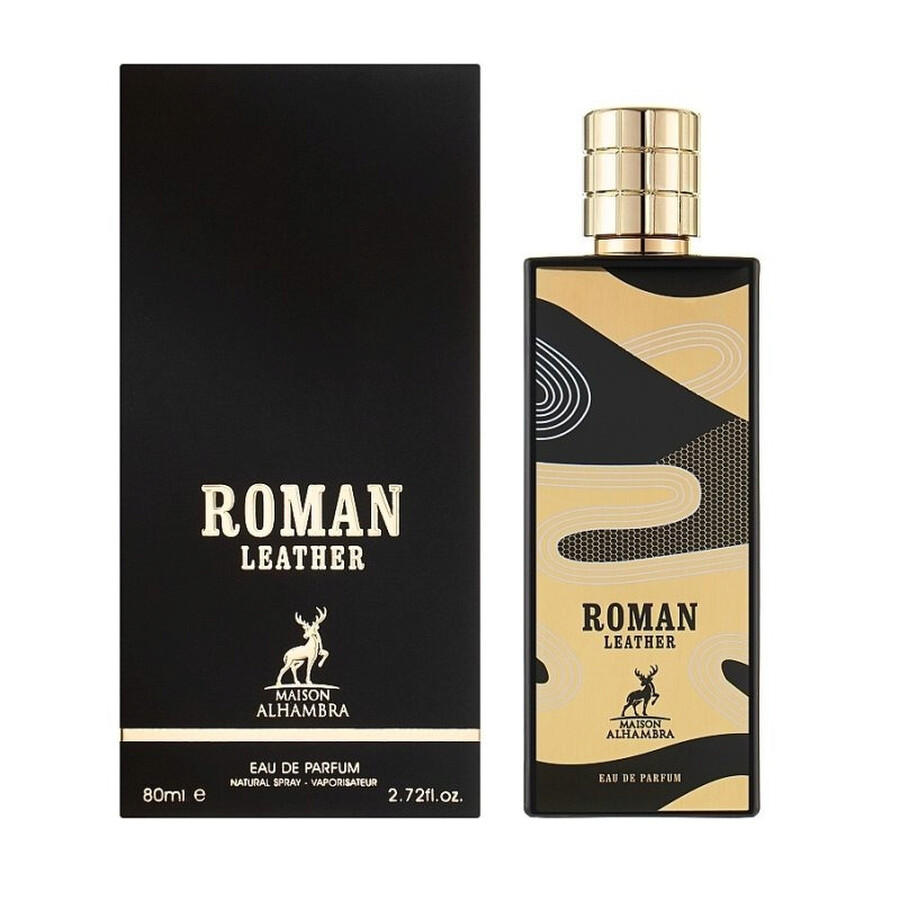 Maison Alhambra Men's Roman Leather Edp Spray 2.7 oz Fragrances 6291108736098