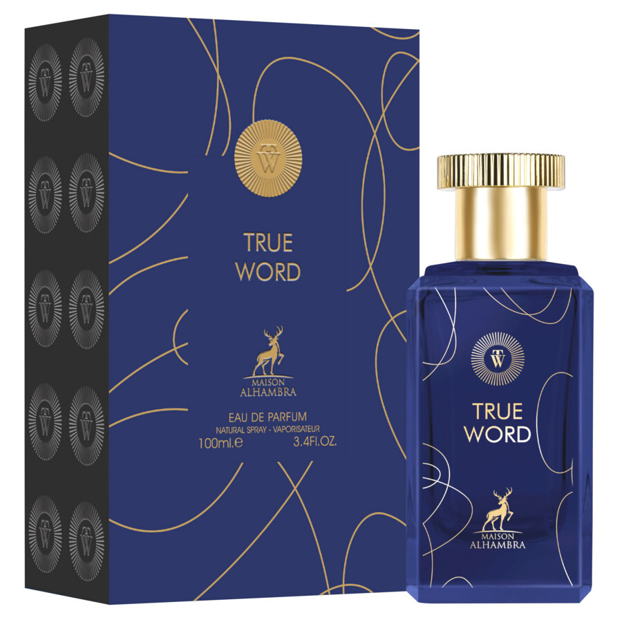 Maison Alhambra Men's True Word Edp Spray 3.4 oz Fragrances 6290362340959