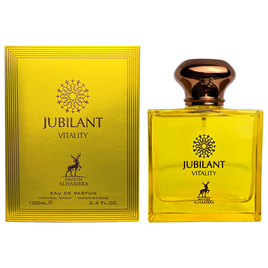 Maison Alhambra Unisex Jubilant Vitality Edp Spray 3.4 oz Fragrances 6290362343530