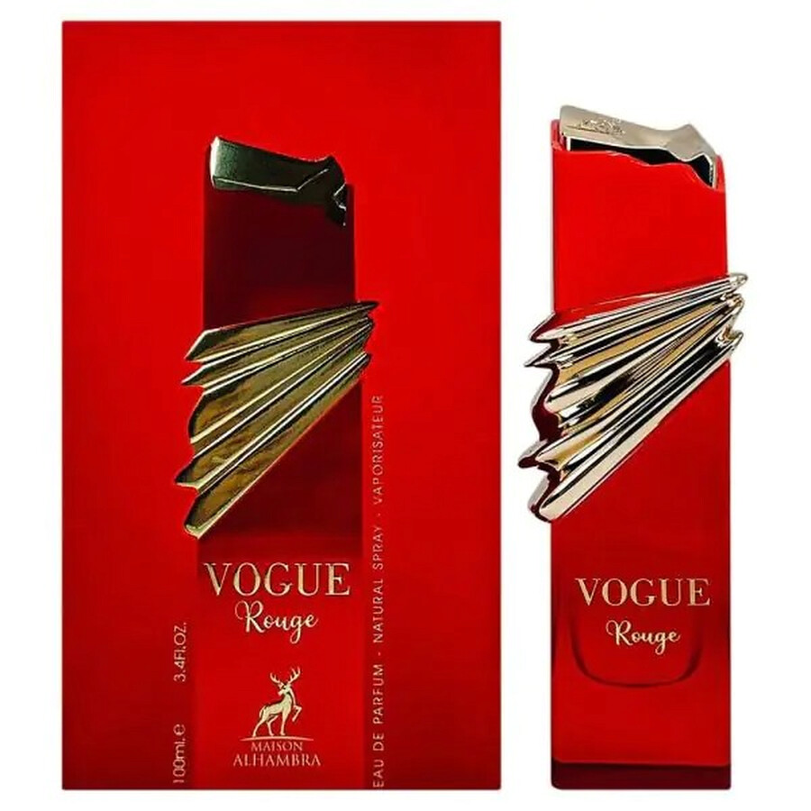 Maison Alhambra Unisex Vouge Rouge Edp Spray 3.4 oz Fragrances 6290360598697 In Transparent