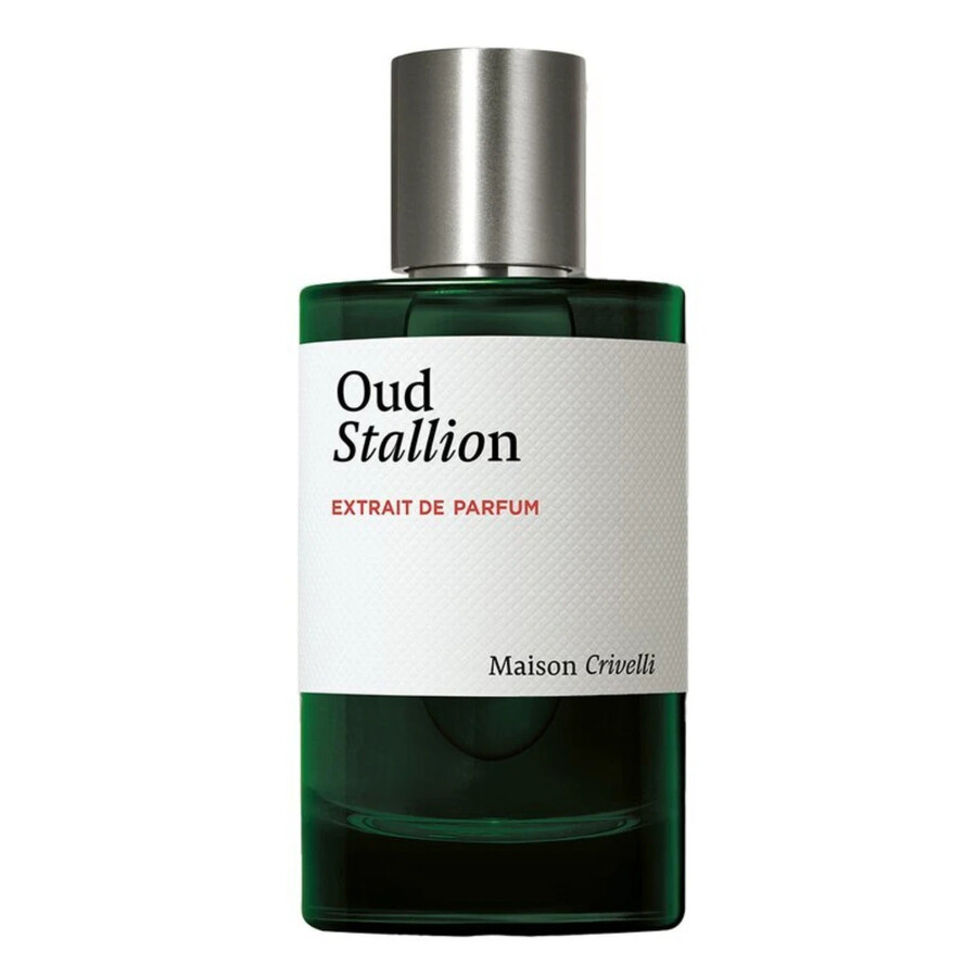 Maison Crivelli Unisex Oud Stallion Extrait De Parfum Spray 3.4 oz Fragrances 3760394880370 In Green
