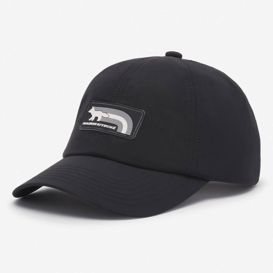 Maison Kitsuné Maison Kitsune Flash Fox 6p Cap In Black