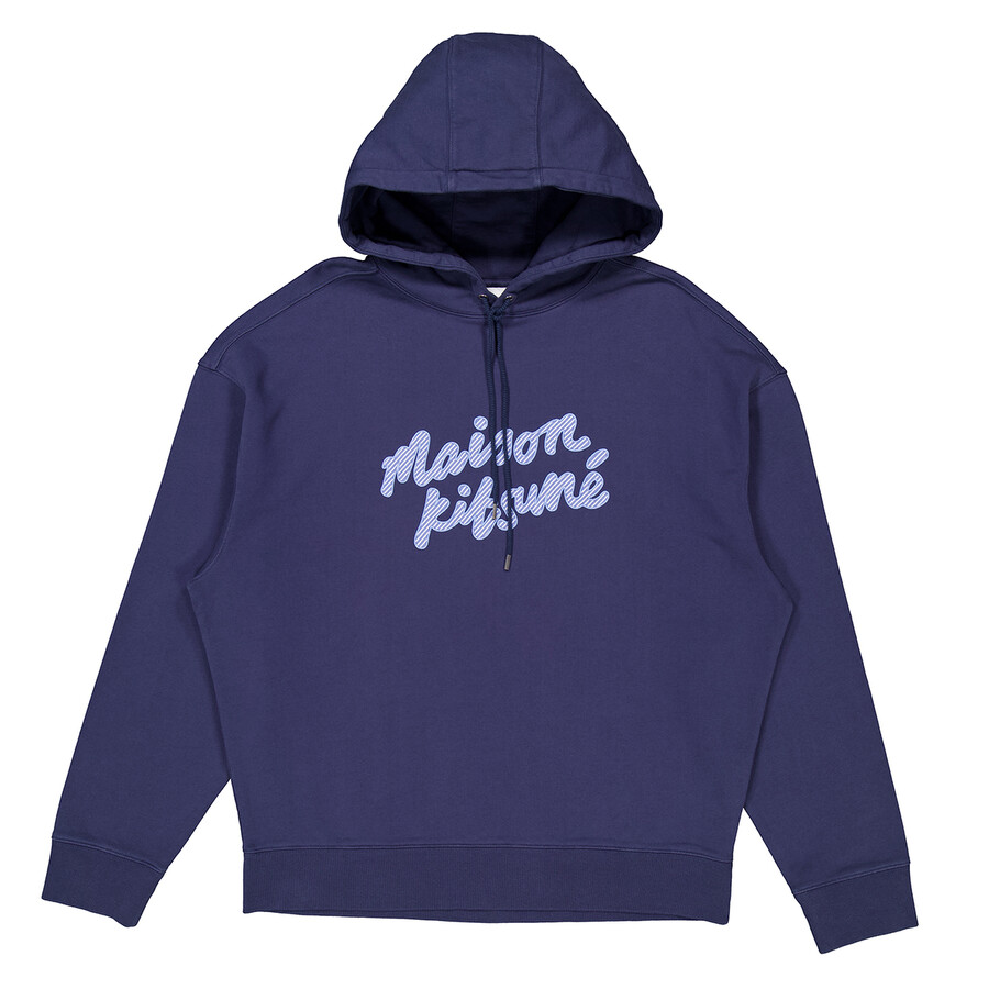 メゾンキツネ MAISON KITSUNE HANDWRITING パーカー MM00707KM0001 ネイビー サイズ：XS 楽天市場】Maison Kitsune｜メゾンキツネ HANDWRITING ロゴ入り