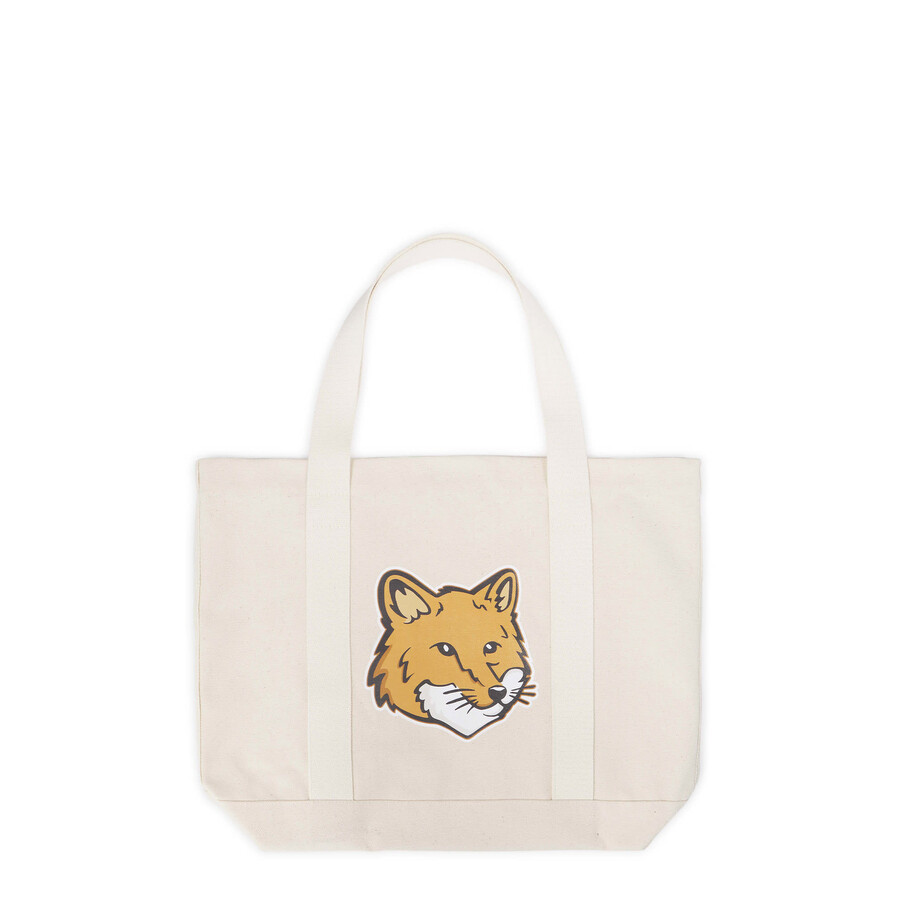 Maison Kitsuné Maison Kitsun Shoulder Bag In Neutral